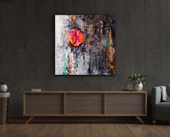 Plexikép - 90x90 cm - A szúzai menyegző